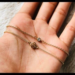 2 gold bracelets ❤️